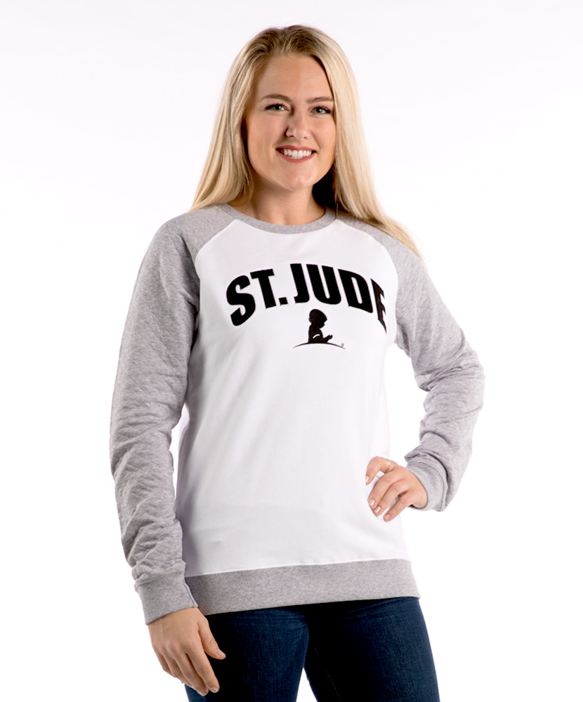 Ladies' Pinstriped Sweatshirt